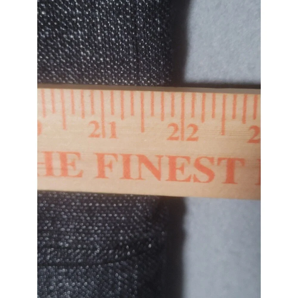 Kenneth Cole AWEARNESS Sportscoat 48L Black Speckled Stretch Wool Blend Blazer